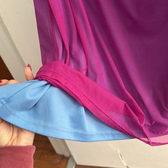 Pink mesh Dress - Picture 4 of 4